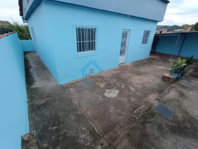 Casa para Locação em Ribeirão das Neves, Vale das Acácias, 2 dormitórios, 1 banheiro, 1 va