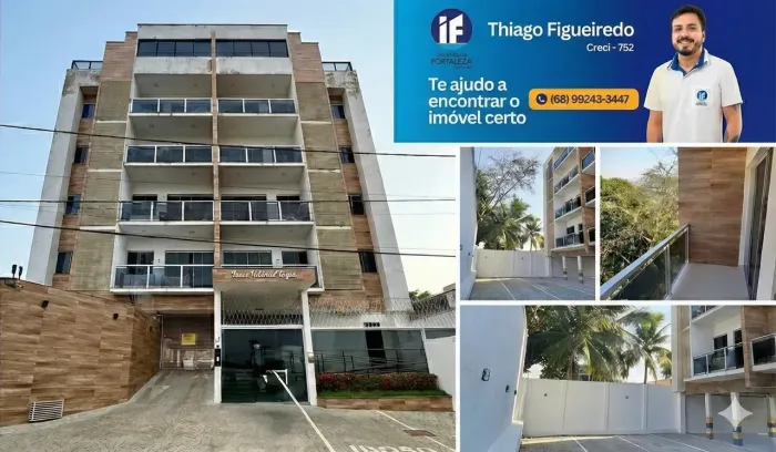 VENDO apartamento 104m², 3 quartos, 1 suite em Aviário - Rio Branco - AC