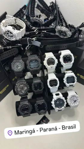 Relógio G-Shock 1° Linha Resistente à Respingos - Todos em Estoque