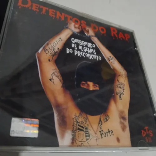 Cd Detentos do Rap Quebrando as Algemas do Preconceito original Raro