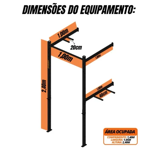 Vendo aparelho academia NOVO