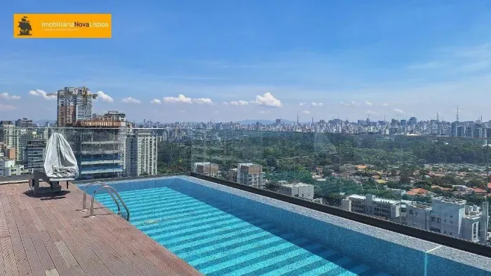 Studio com 1 dormitório para alugar, 39 m² por R$ 7.332,73/mês - Moema - São Paulo/SP