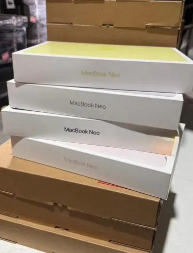 MacBook Neo 8GB 256SSD lacrado com garantia de 1 ano.
