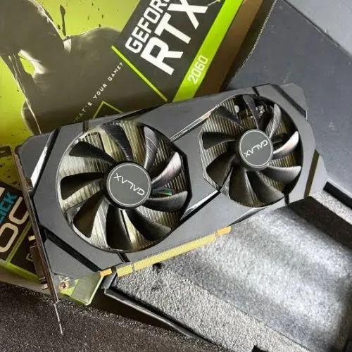 Placa de Vídeo RTX 2060 6GB - Perfeito Estado, Testada e com Envio Rápido