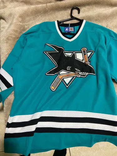 Jersey sharks vintage starter