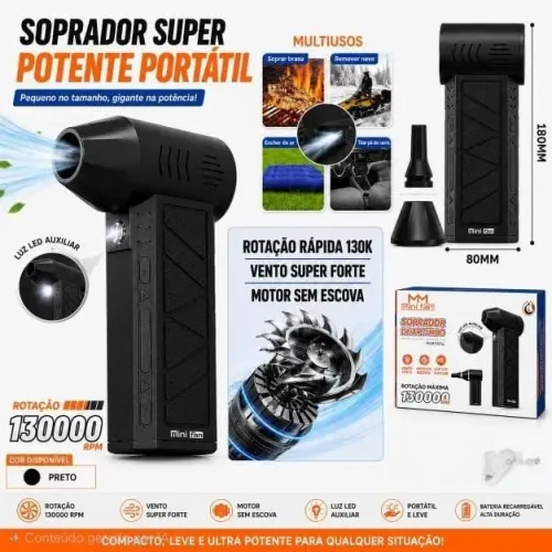 Mini Soprador Portátil