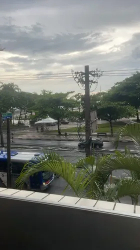Apartamento frente a praia para temporada 