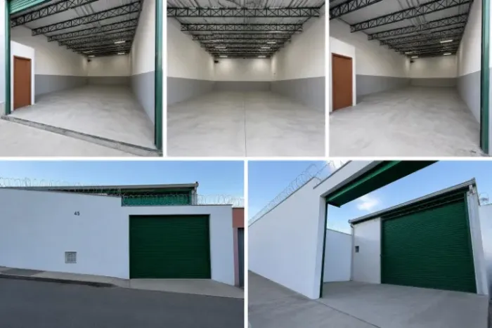 GALPÃO NOVO PARA LOCAÇÃO | 180 m² | PÉ-DIREITO DE 6 METROS | ENERGIA TRIFÁSICA