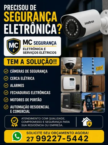 Precisou de Segurança Eletrônica! 