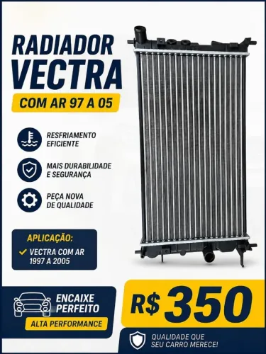 RADIADOR VECTRA 97 A 05