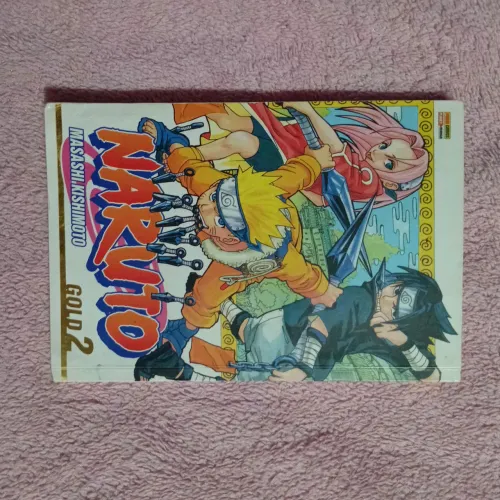 Naruto Mangá Volume 1 Gold