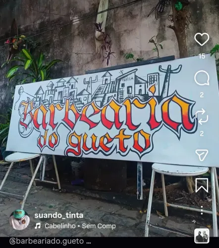 Arte - Pintura artística e letreiros em parede