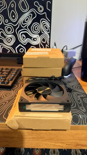 5x Fans PRISM pro preta