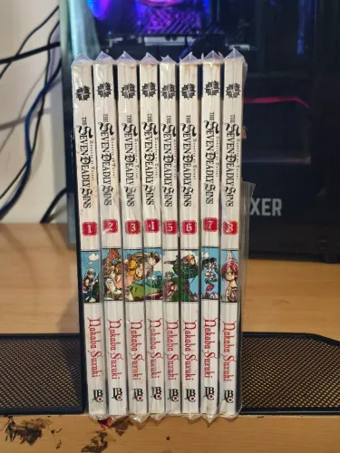 Mangá The Seven Deadly Sins (Nanatsu No Taizai) do 1 ao 8