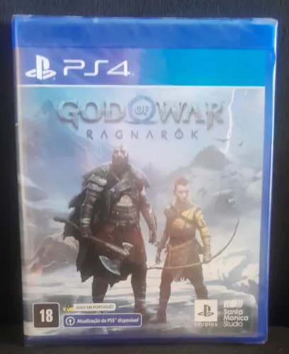 Jogo God of War Ragnarok Ps4 Mídia Física Novo Lacrado<br>