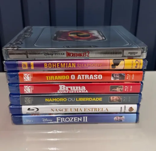 Como blurays lacrados