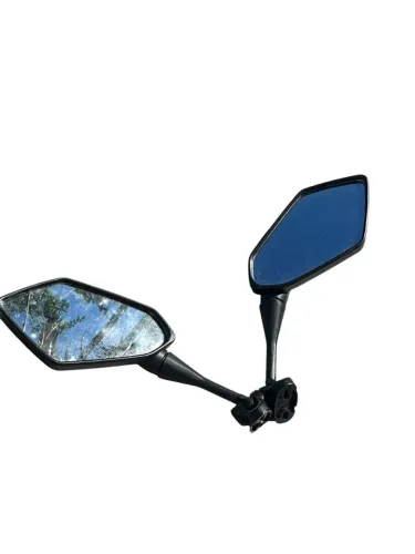 Retrovisor esportivo ninja 250r. (Quebrado - lado esquerdo).