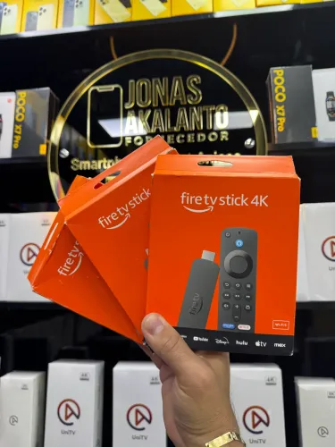 Fire tv stick 4k com unitv FREE grátis garantia 01 ano 