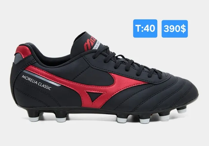 Chuteira da Mizuno Morelia Classic tamanho 40 e 41 original
