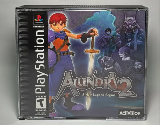 Breath of fire 3 e Alundra 2 ps1 original completo
