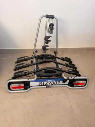 Transbike THULE EuroRide 943 - 3 Bikes - Basculante + Travas - Original
