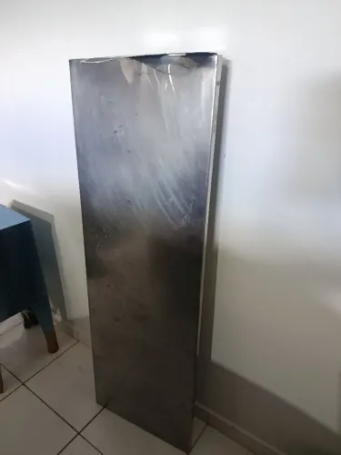 Prateleira de parede inox 