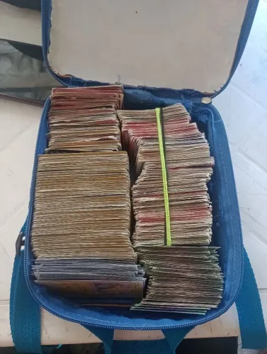 Cartas Pokémon, copa do mundo 2022, Naruto, dragon ball e diversas outras.