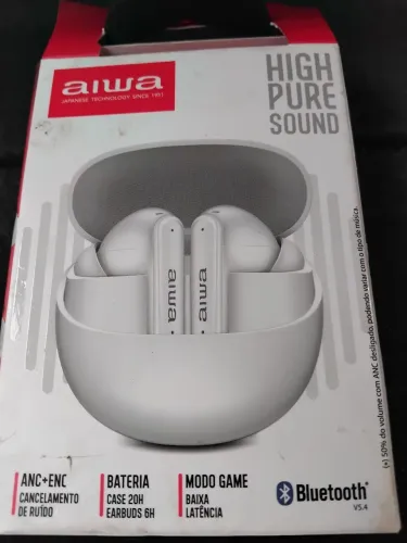 Fones de ouvidos aiwa originais 