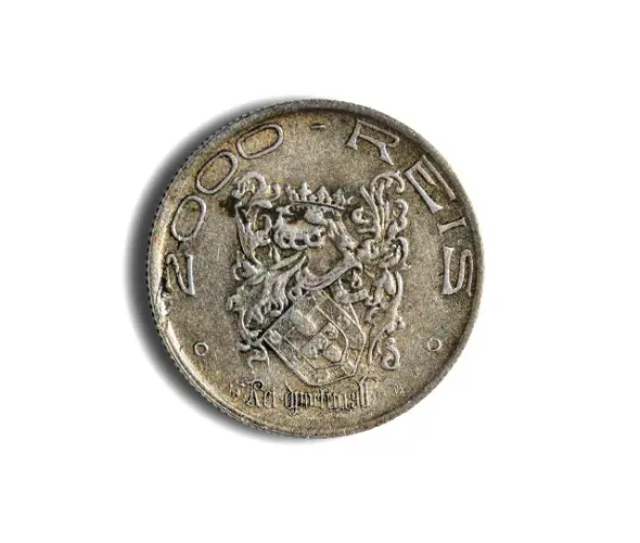 Moeda de 2000 Réis Brasileiros - SOB. 50% Prata. 400 anos da Coloniz. do Brasil. Ano 1932