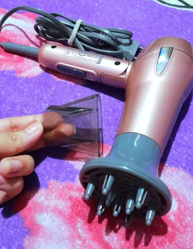 Mini secador e cabelo