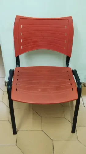 Cadeiras Iso Fixa Escola/Escritório Vermelho (*USADAS*)