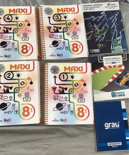 Livros de ensino fundamental oitavo ano 