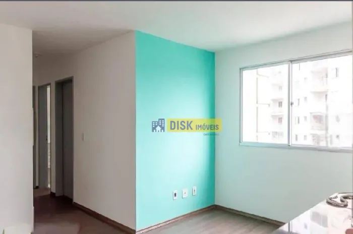 Apartamento com 2 dormitórios para alugar, 45 m² por R$ 2.580/mês - Taboão - São Bernardo