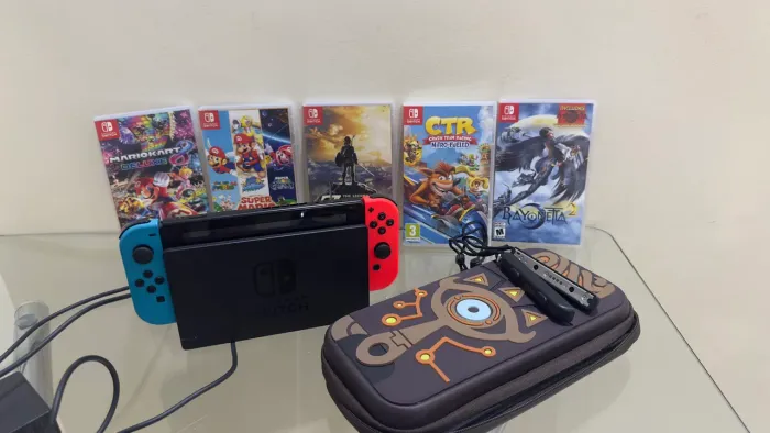 Nintendo Switch v2 + Jogos
