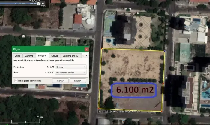 Terreno com 6100 m2 em Guararapes