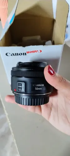 Lente Canon 50mm