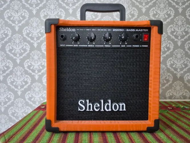 Amplificador Sheldon BSS150 para Contrabaixo - Impecável (3 meses de uso)