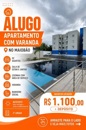 ? ALUGA-SE APARTAMENTO - PONTA VERDE