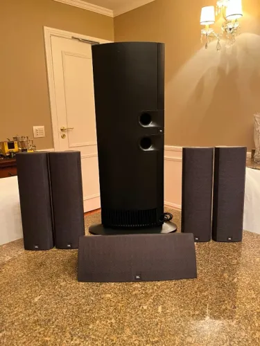 Kit Home Theater 5.1 Jbl Basswave + 4 Sat2 Made In USA Raro