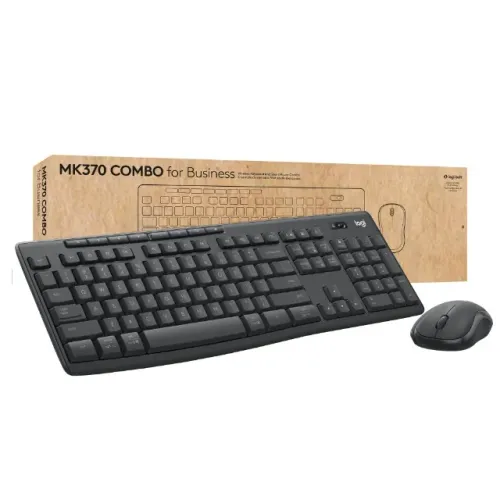 Kit Teclado e Mouse - MK370 Logitech for Business