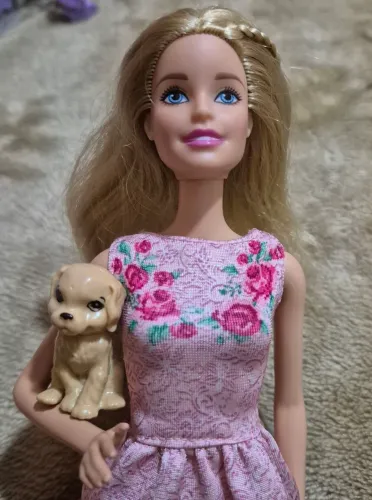 Boneca Barbie Uma Aventura de Cachorrinhos - 2015 - completa