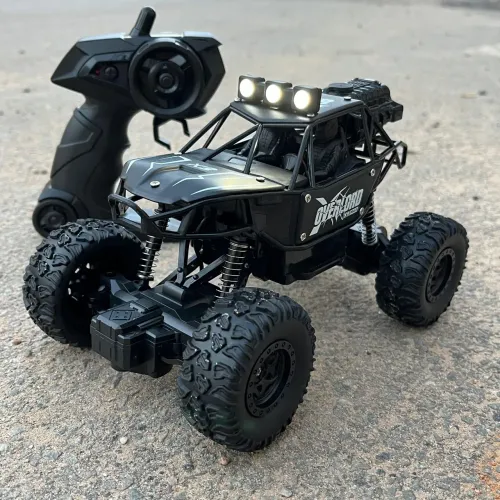 Carro de Controle Remoto Off-road Com Bateria Recarregável