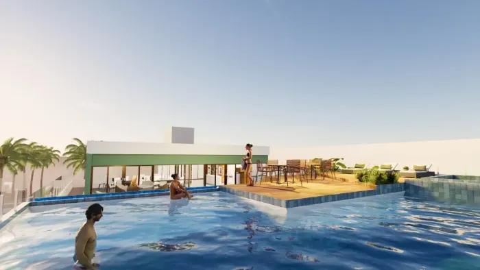 Imóvel para venda possui 47 metros quadrados com 2 quartos em Vila Porto de Galinhas - Ipo