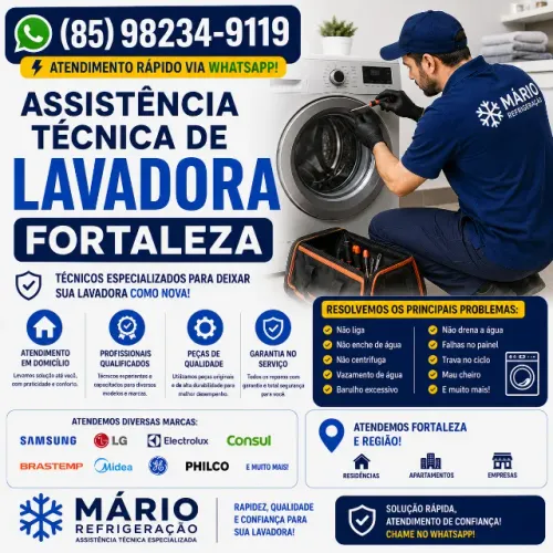 Assistência Técnica de Lavadora Fortaleza