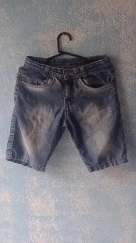 Bermuda jeans infantil