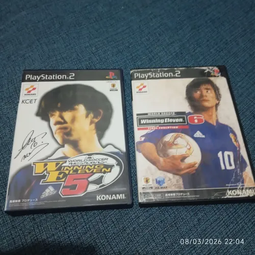 Winning Eleven 5 e 6 para PS2
