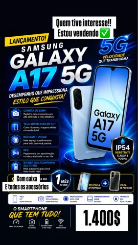 Vendo Samsung A17 5G
