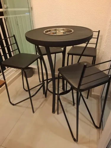 Conjunto mesa gourmet