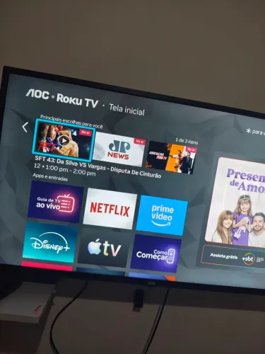 Smart TV OAC ROKU 39 polegadas 
