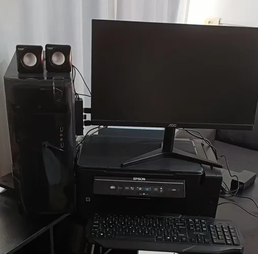 Computador + impressora